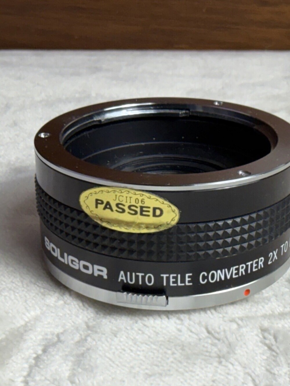 Soligor Auto Tele Converter 2X To Fit Olympus OM Mount Lens Made in Japan